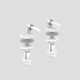 SANIT Plastic hinges M8...