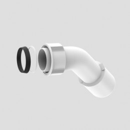 SANIT Outlet bend with cap...